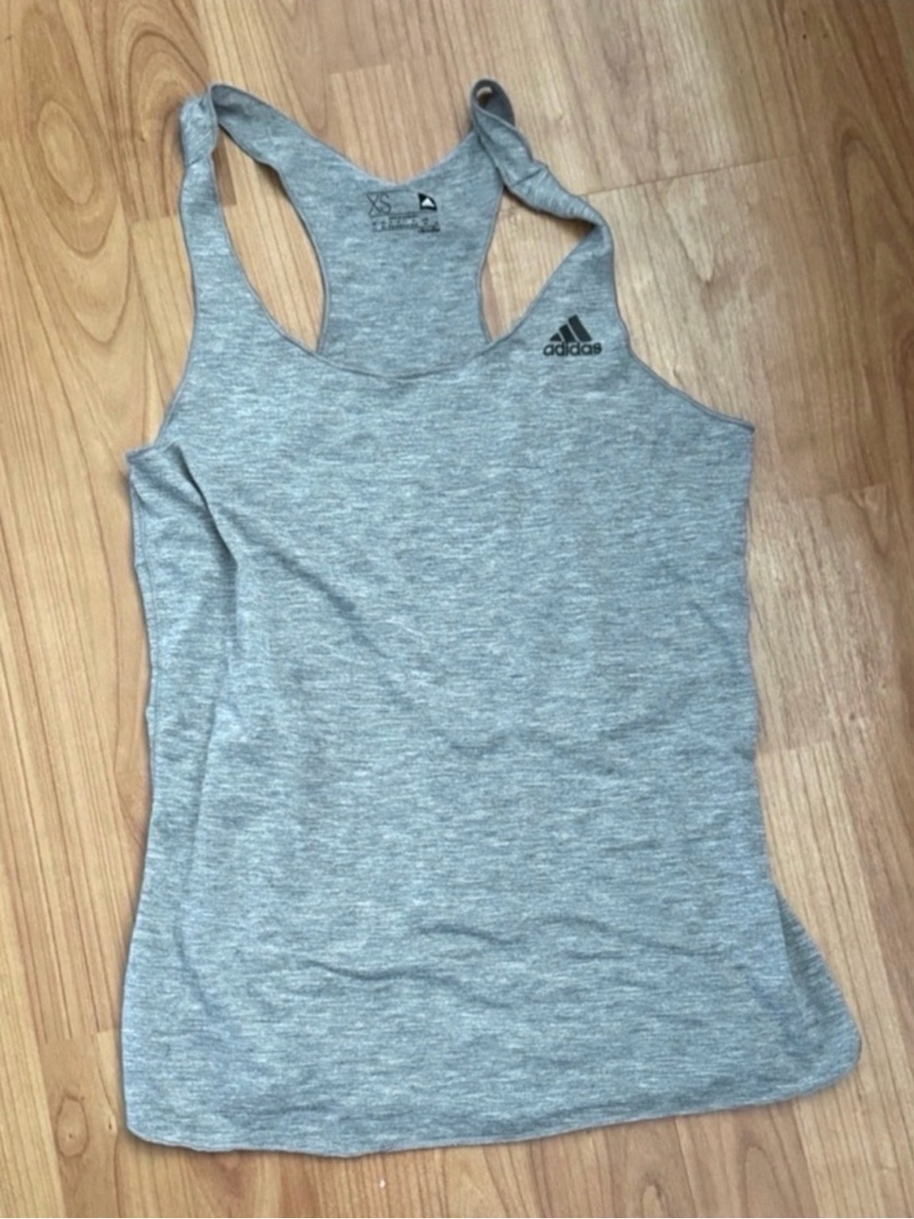 adidas gray Performance Prime Tank Top size XS